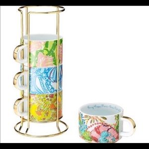Lilly P and Target espresso mugs NWT